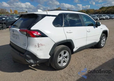 2020 Toyota Rav4 Hybrid Xle from USA, damaged, VIN 2T3RWRFV7LW073847